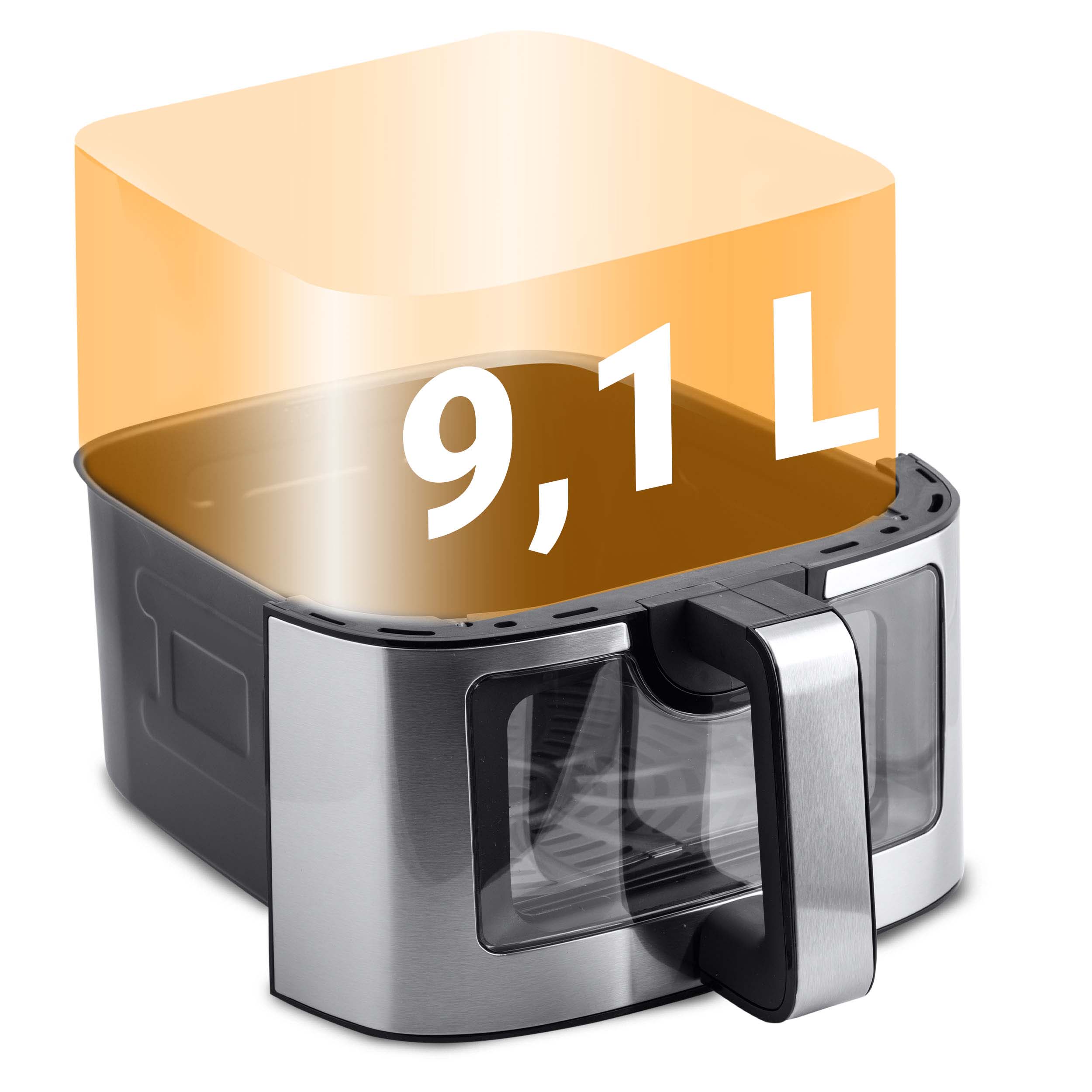 Rasvavaba õhufritüür Õhufritüür Berdsen BD-656 hõbedane - Image 10