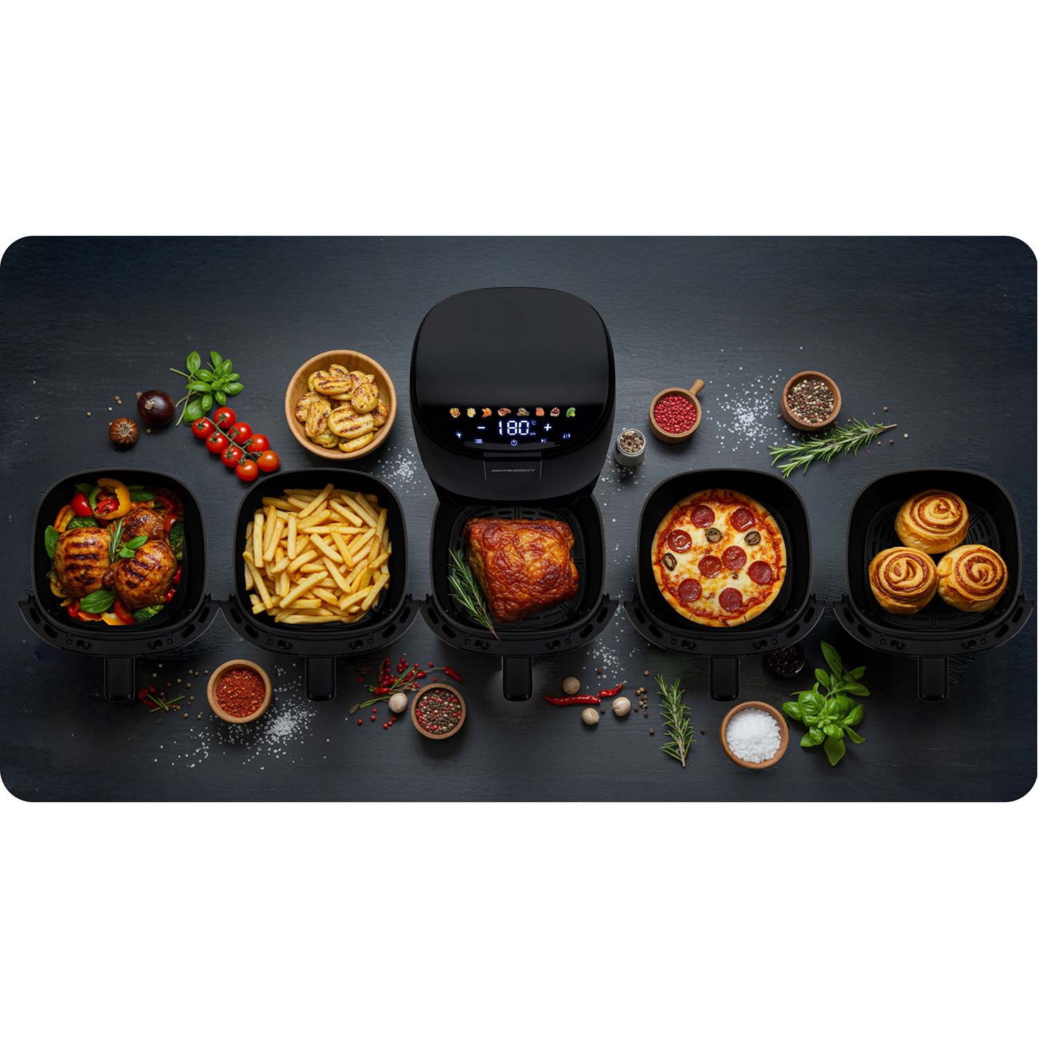 Õhufritüür Berdsen BD-658 must - Image 8