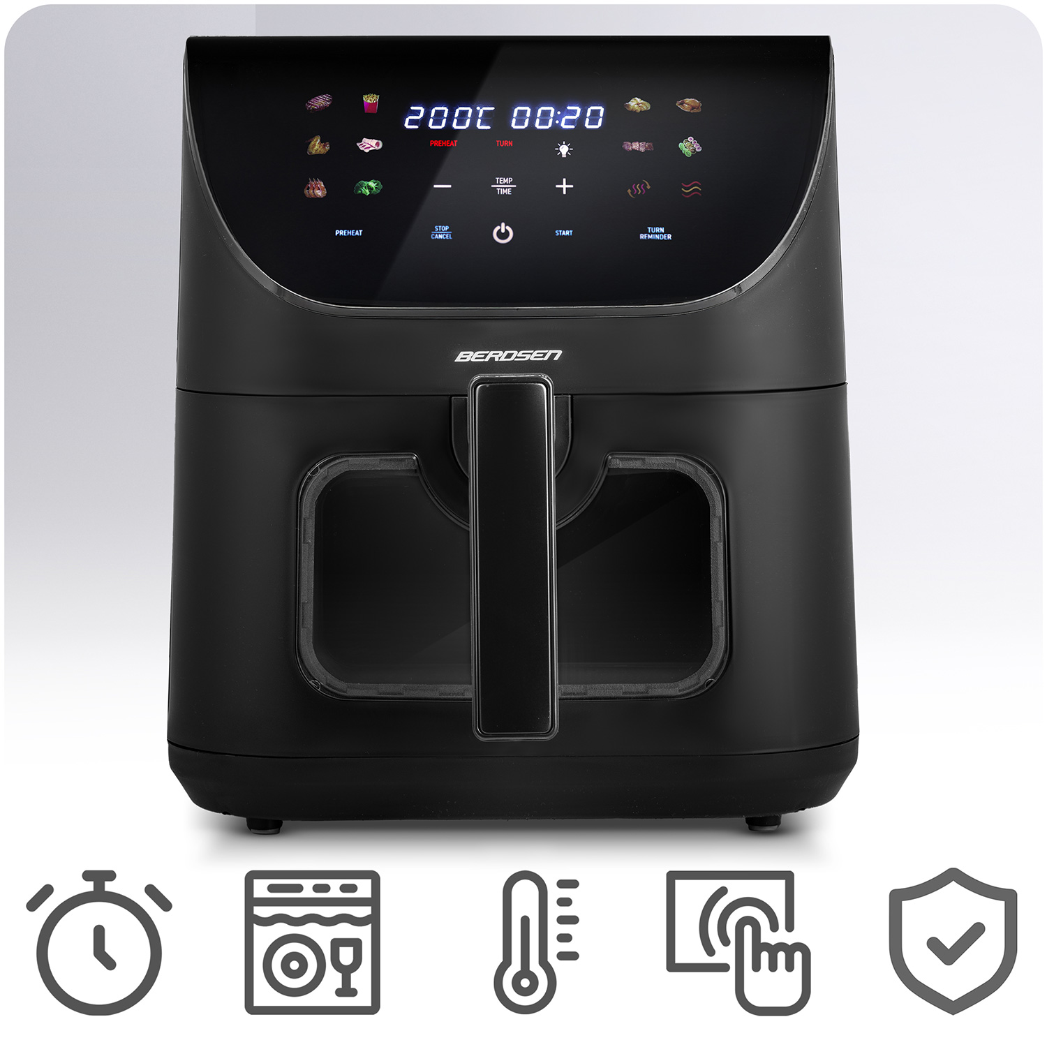 Õhufritüür Berdsen BD-660 must - Image 7