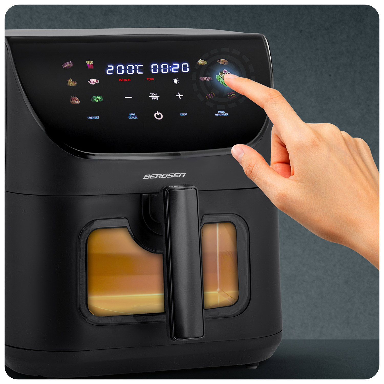 Õhufritüür Berdsen BD-660 must - Image 8