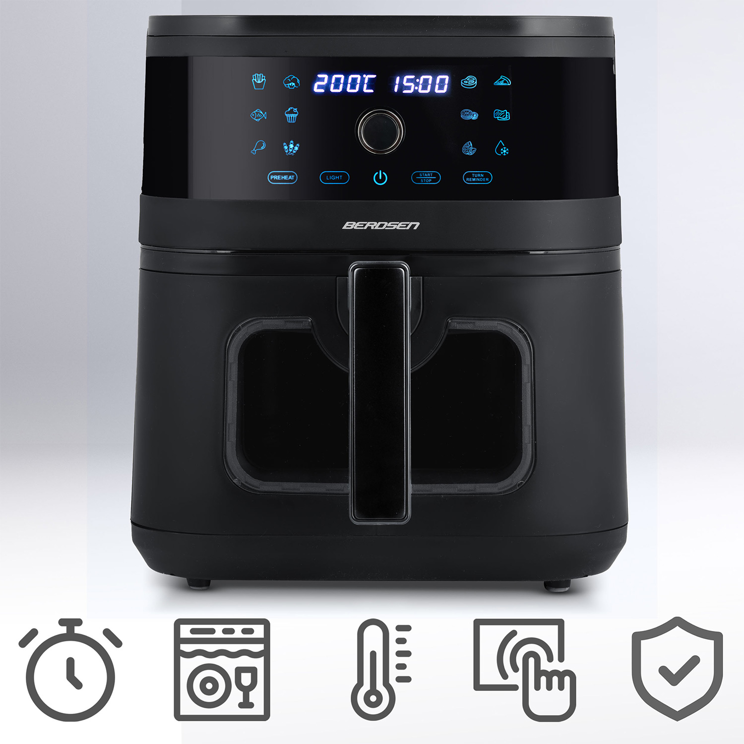 Õhufritüür Berdsen BD-661 must - Image 8