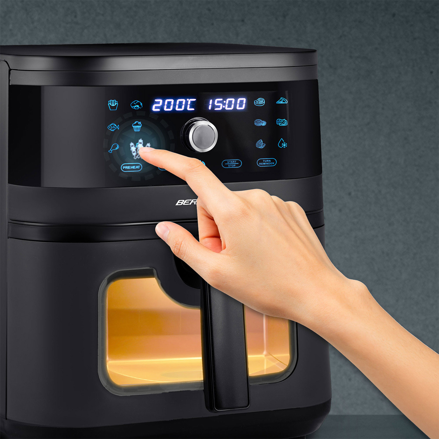 Õhufritüür Berdsen BD-661 must - Image 9