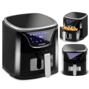 Õlivaba õhufritüür Õhufritüür BD-652 must ja hõbedane