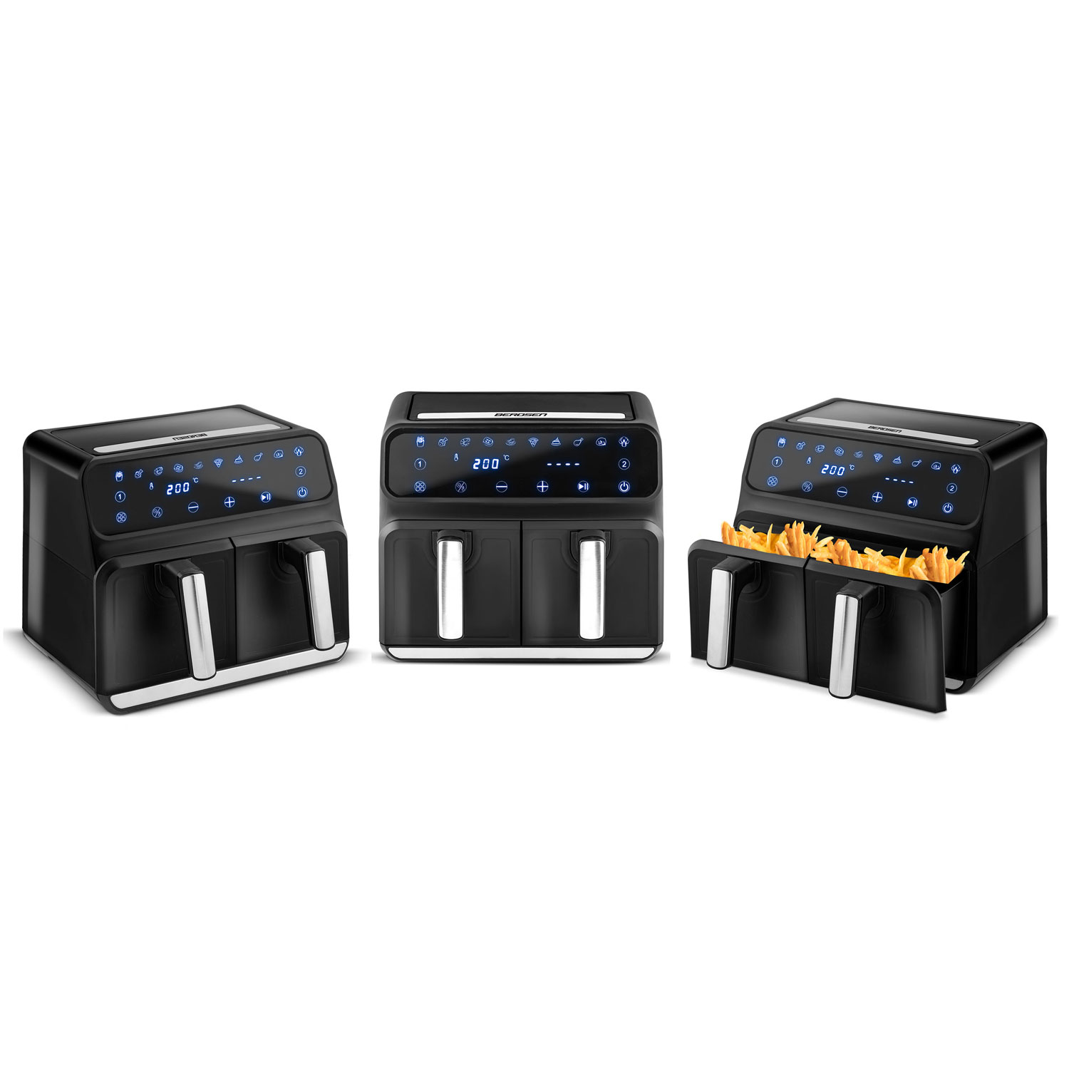 Õhufritüür BD-653 must ja hõbedane - Image 7