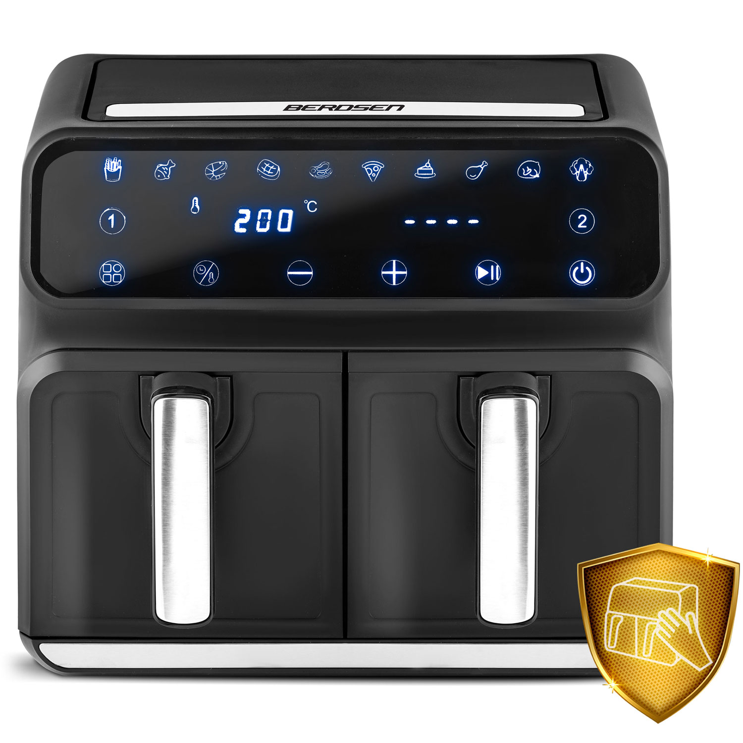 Õhufritüür BD-653 must ja hõbedane - Image 8