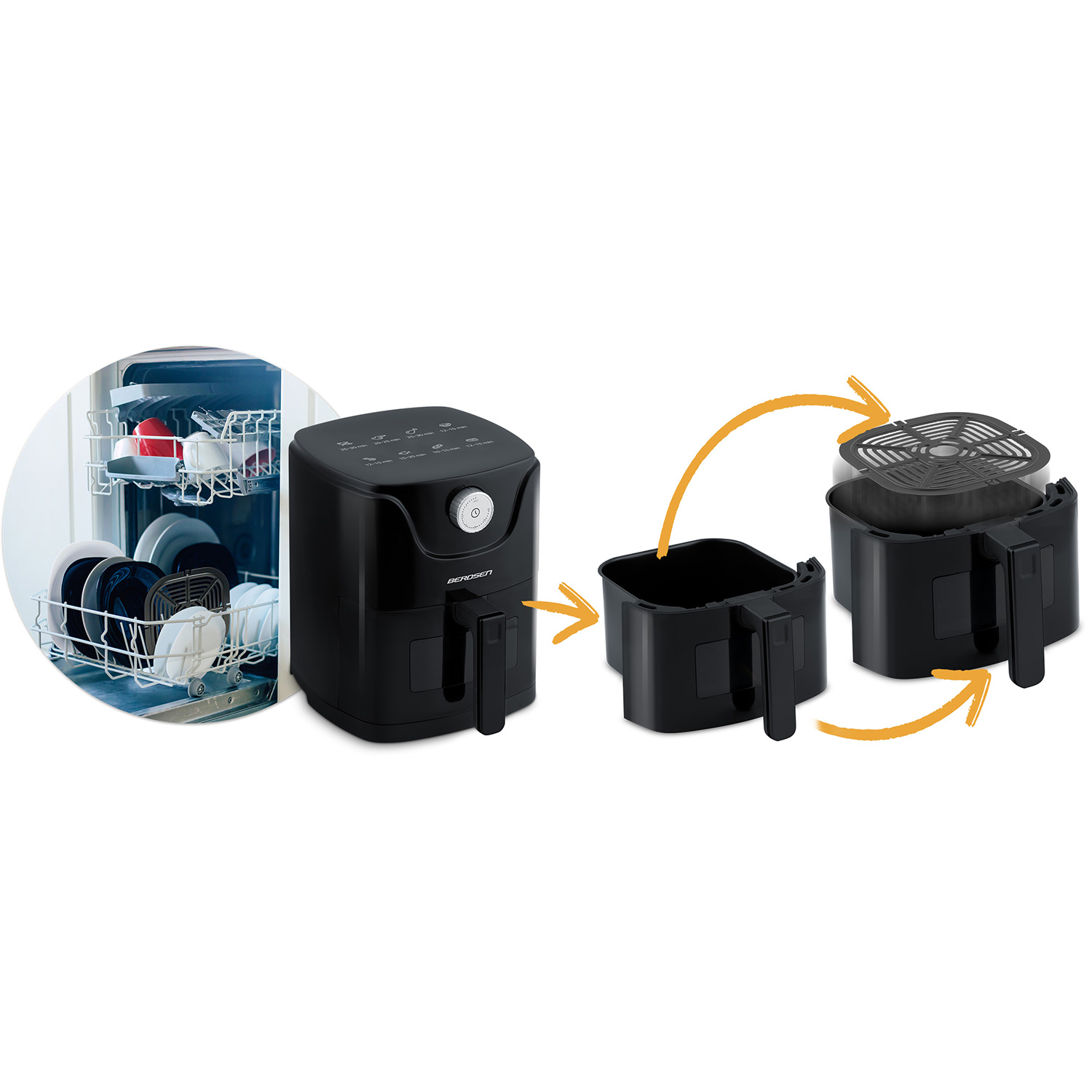 Õhufritüür Berdsen BD-654 must - Image 10