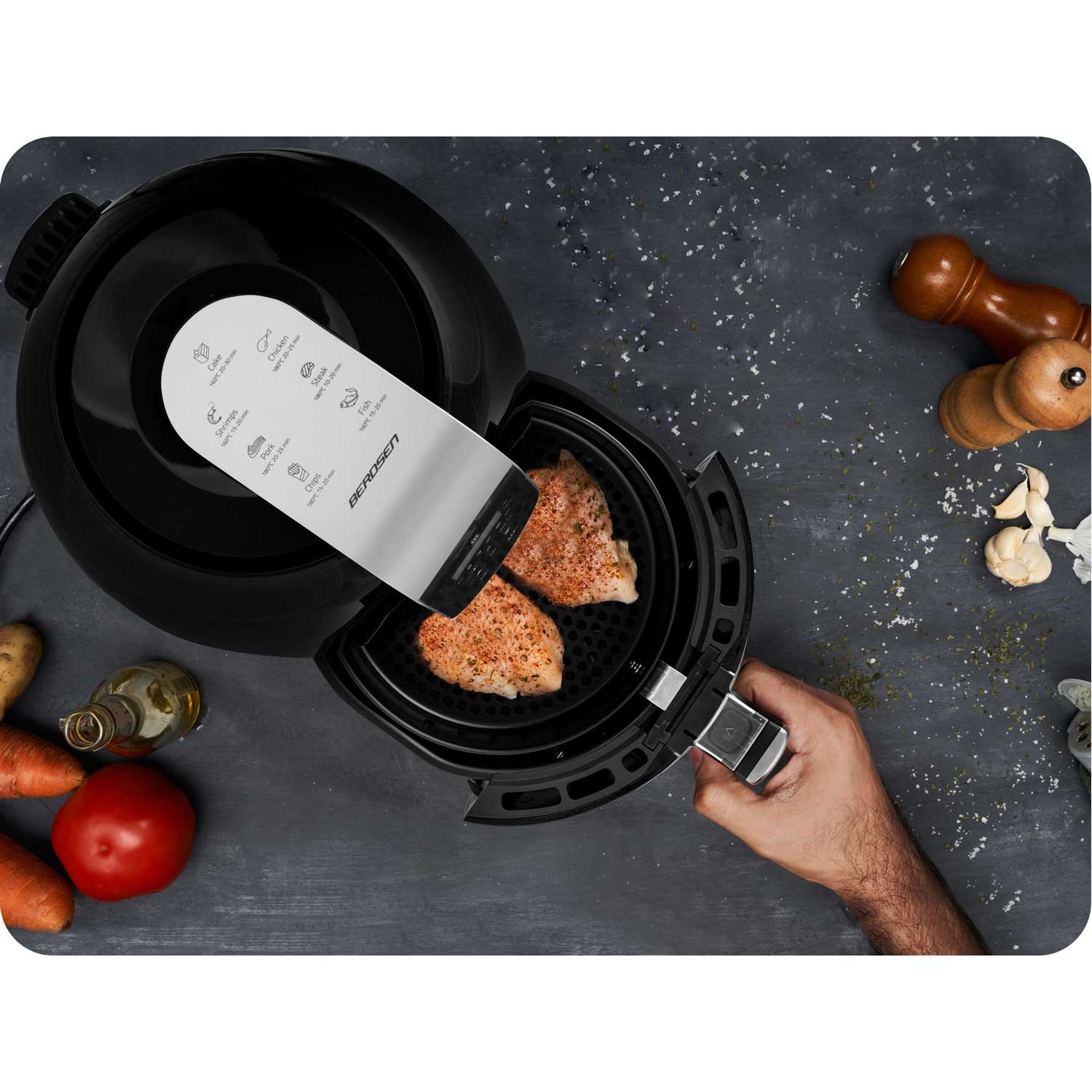 Õhufritüür BD-651 ekraaniga - Image 9