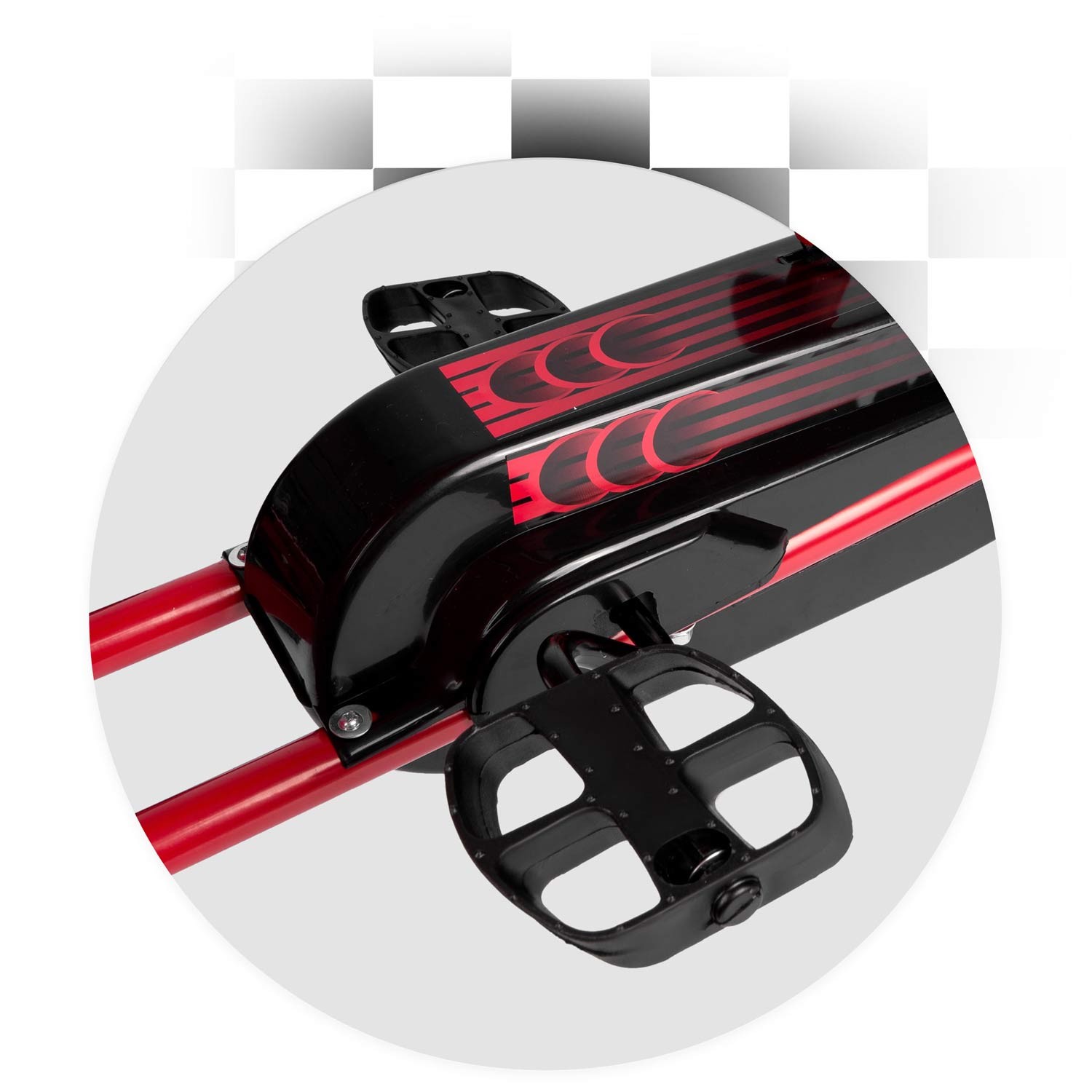 Laste pedaalidega gokart RK-593 punane - Image 8