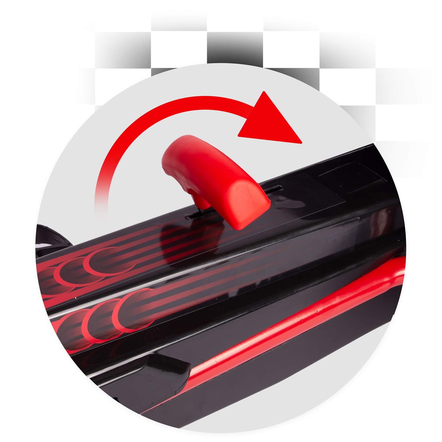 Laste pedaalidega gokart RK-593 punane - Image 10