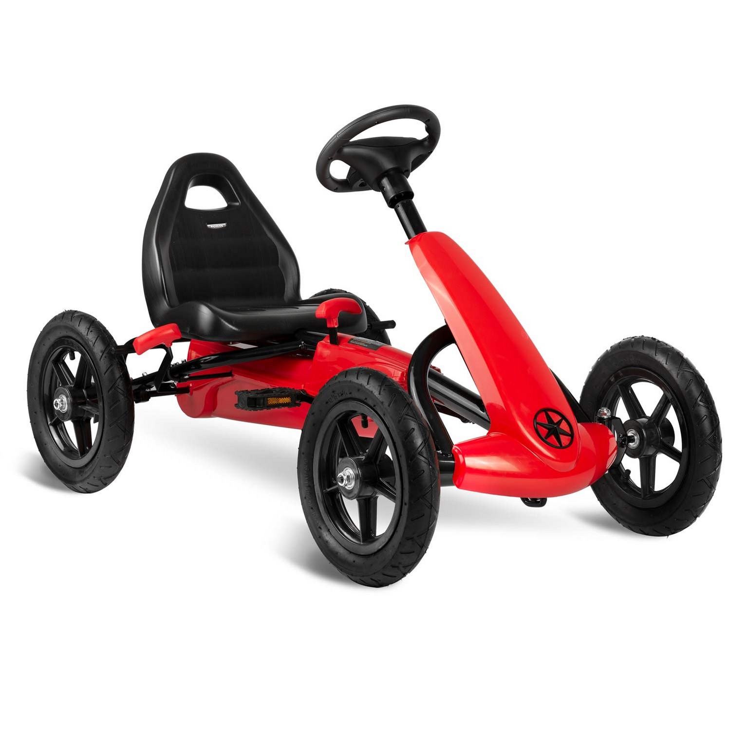 Laste pedaalidega gokart RK-592 punane - Image 2