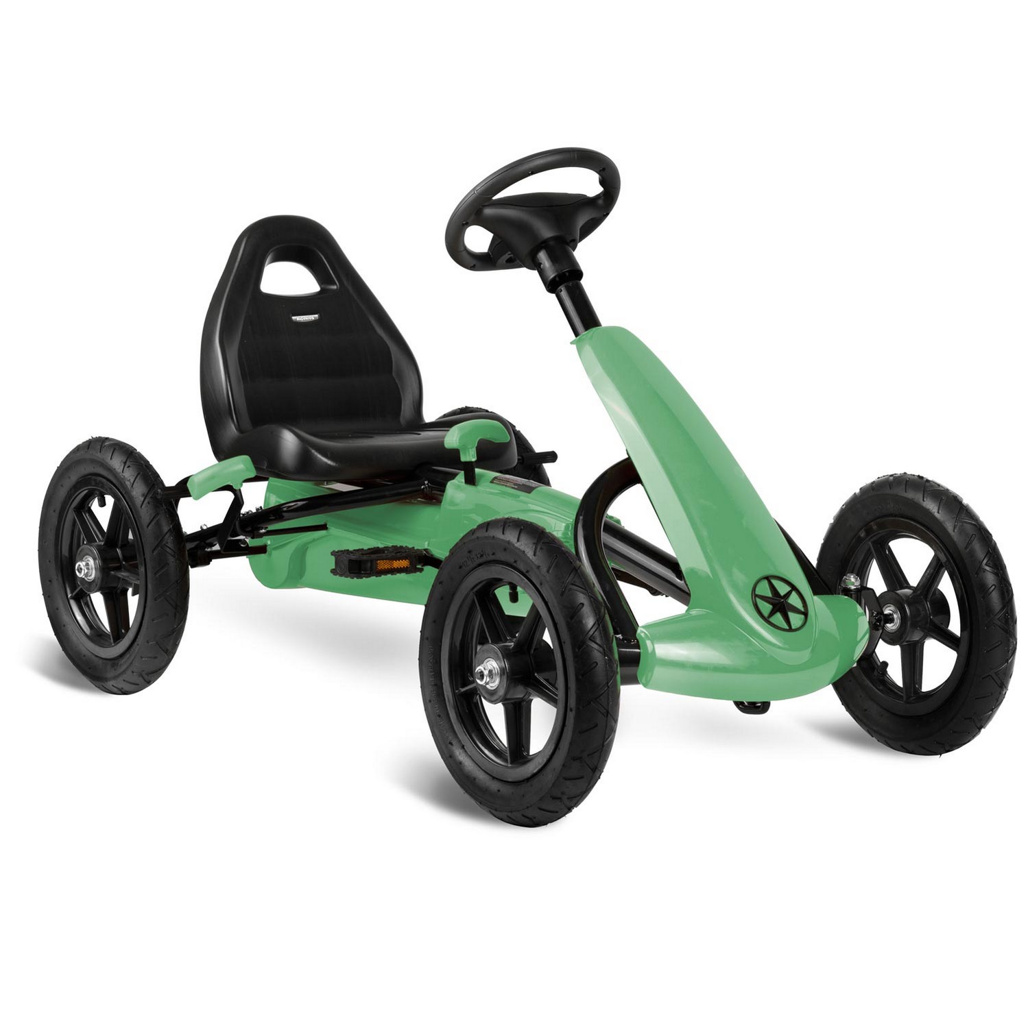 Laste pedaalidega gokart RK-592 roheline - Image 14