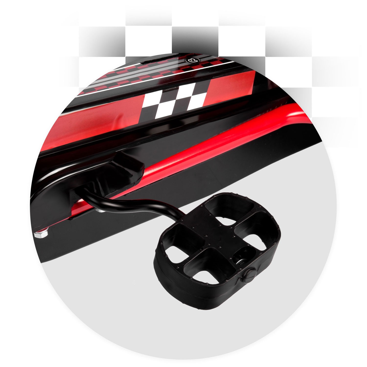 Laste pedaalidega gokart RK-594 punane - Image 9