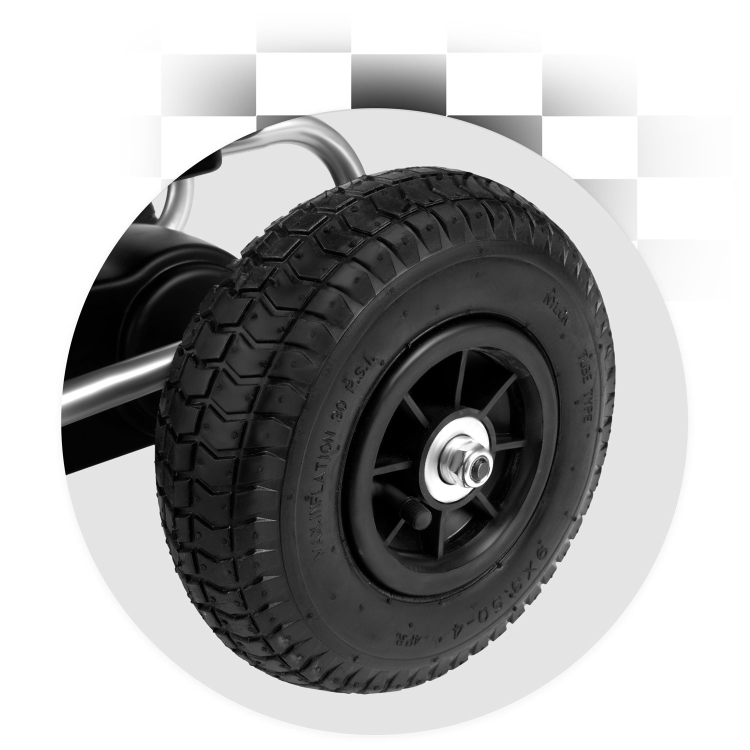 Laste pedaalidega gokart RK-591 must - Image 6