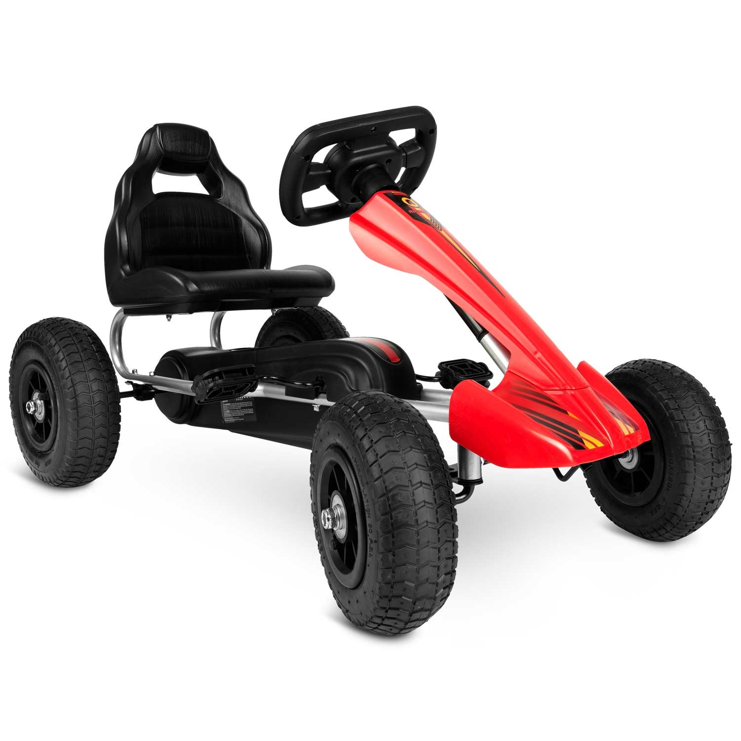 Laste pedaalidega gokart RK-591 punane - Image 2