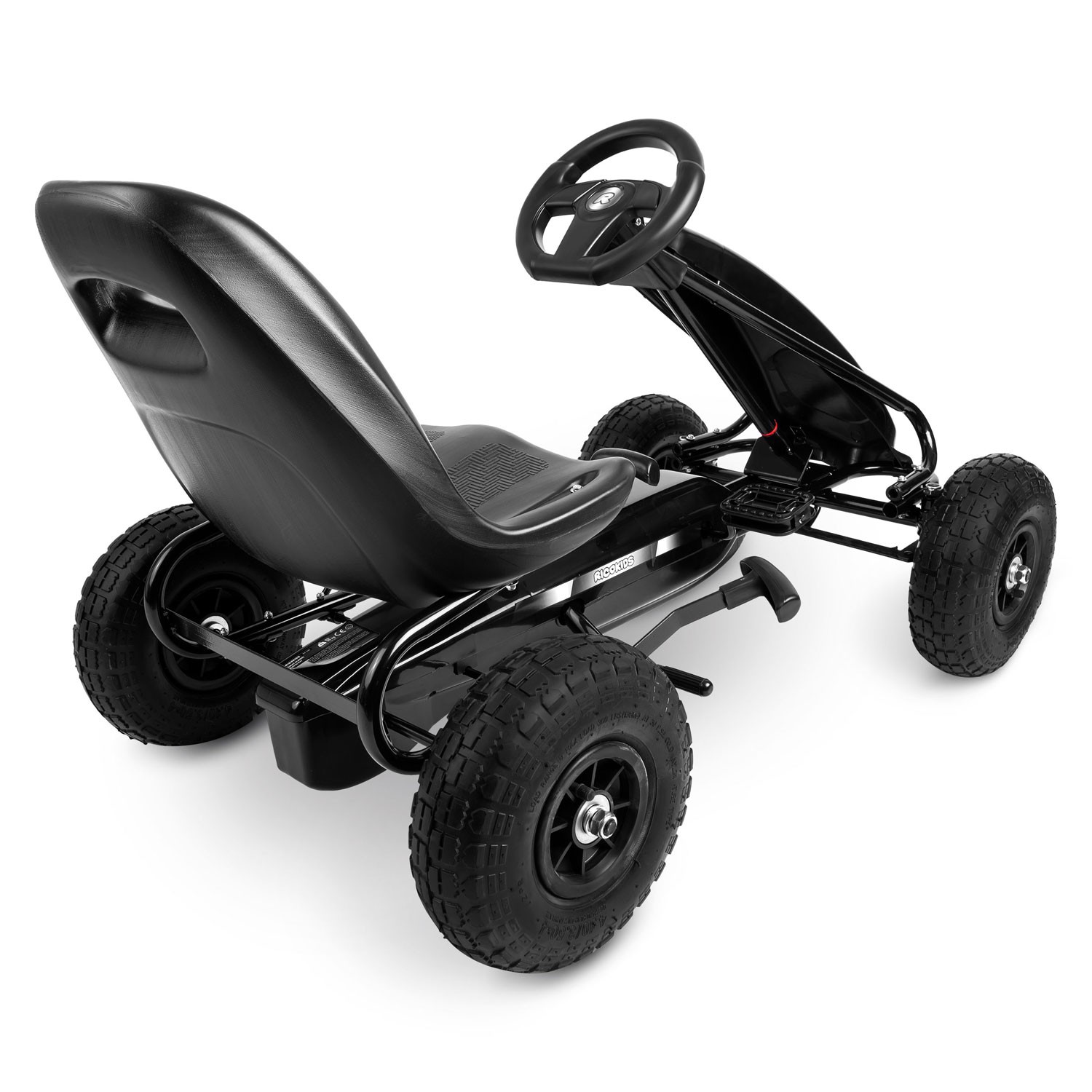 Laste pedaalidega gokart RK-590 must - Image 4