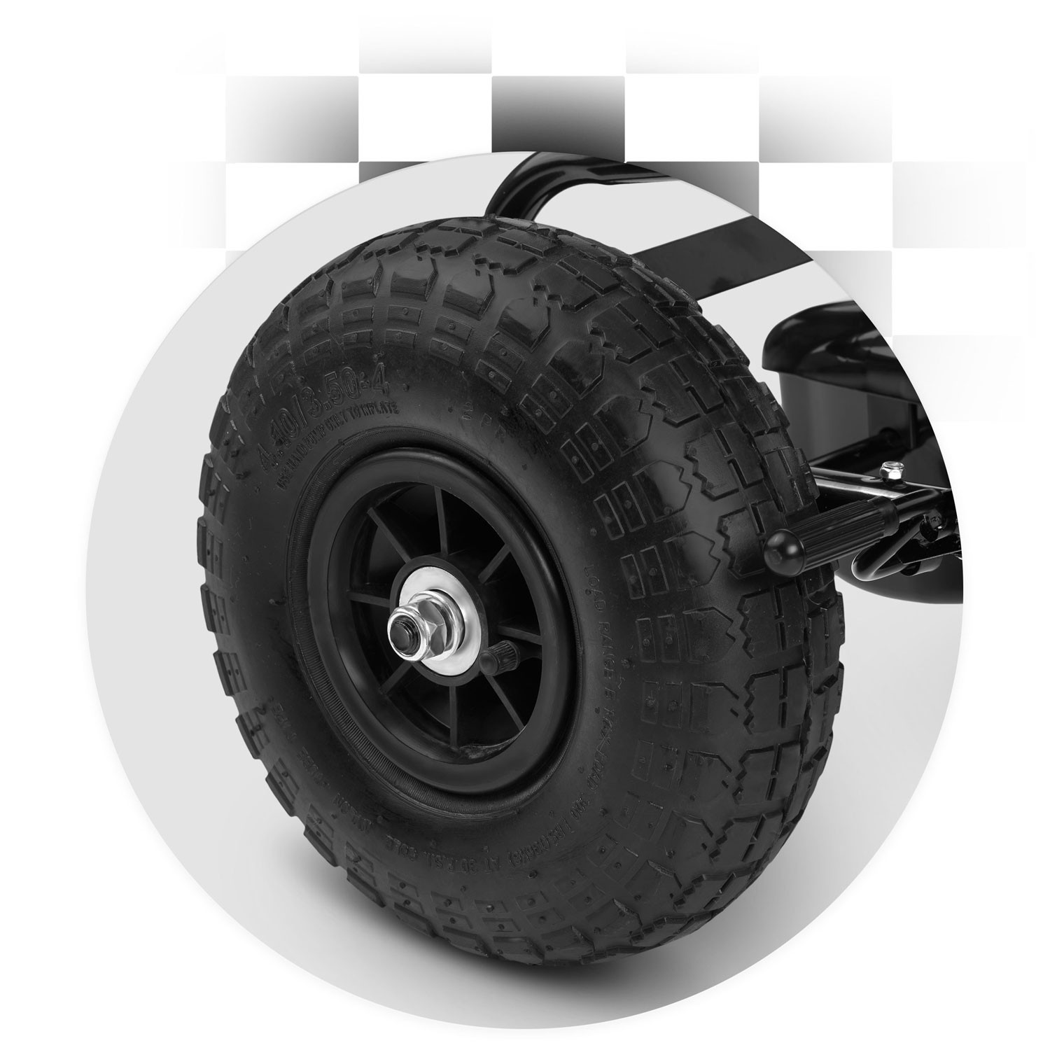 Laste pedaalidega gokart RK-590 must - Image 5