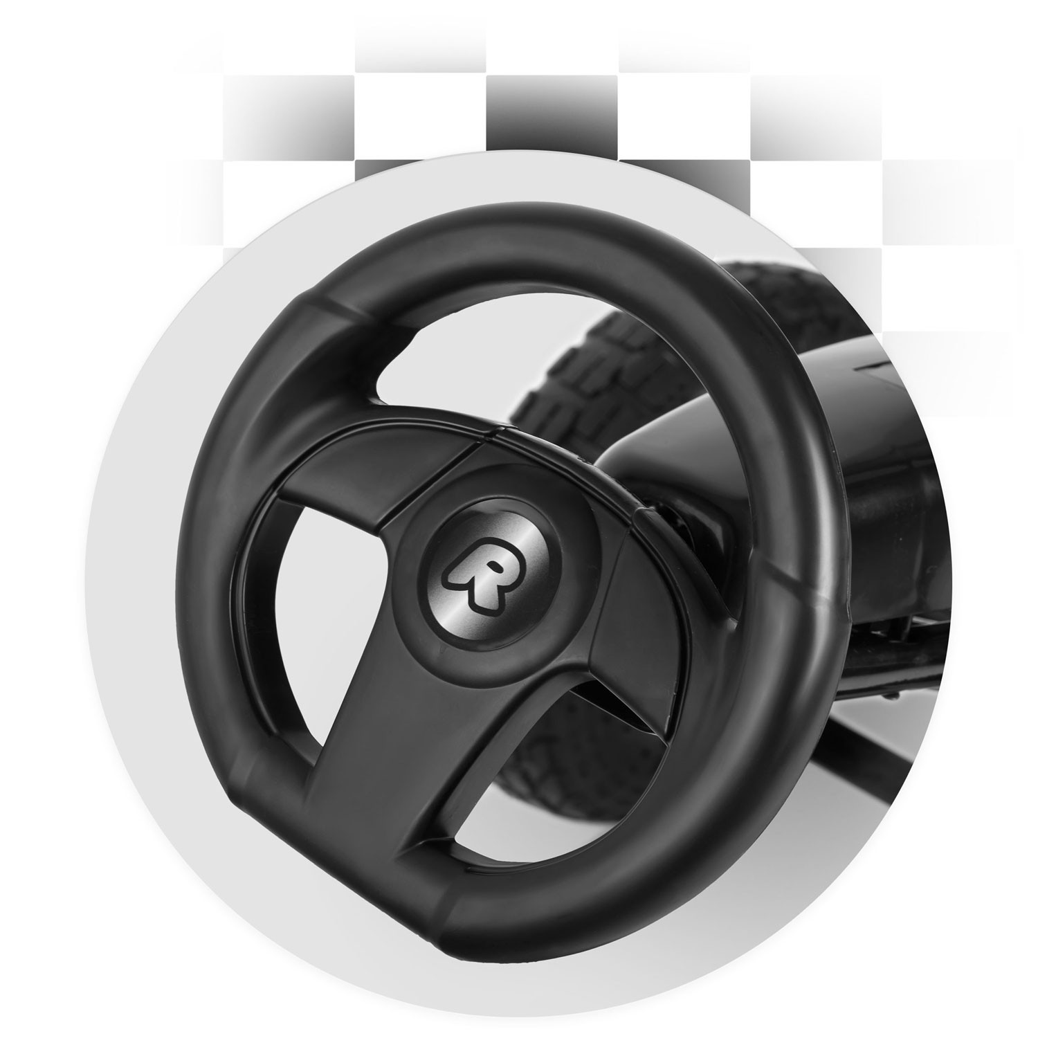 Laste pedaalidega gokart RK-590 must - Image 8