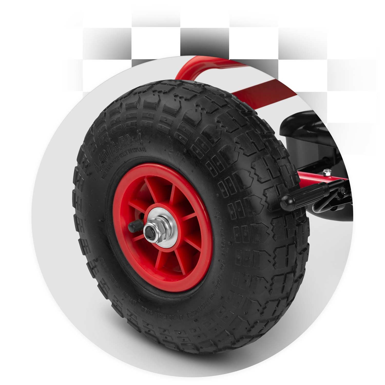 Laste pedaalidega gokart RK-590 punane - Image 5