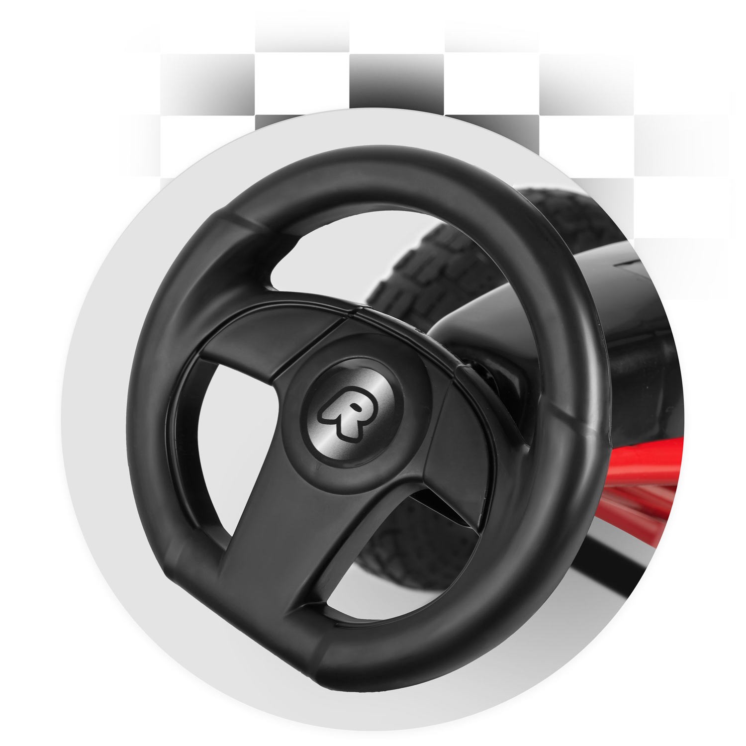 Laste pedaalidega gokart RK-590 punane - Image 7