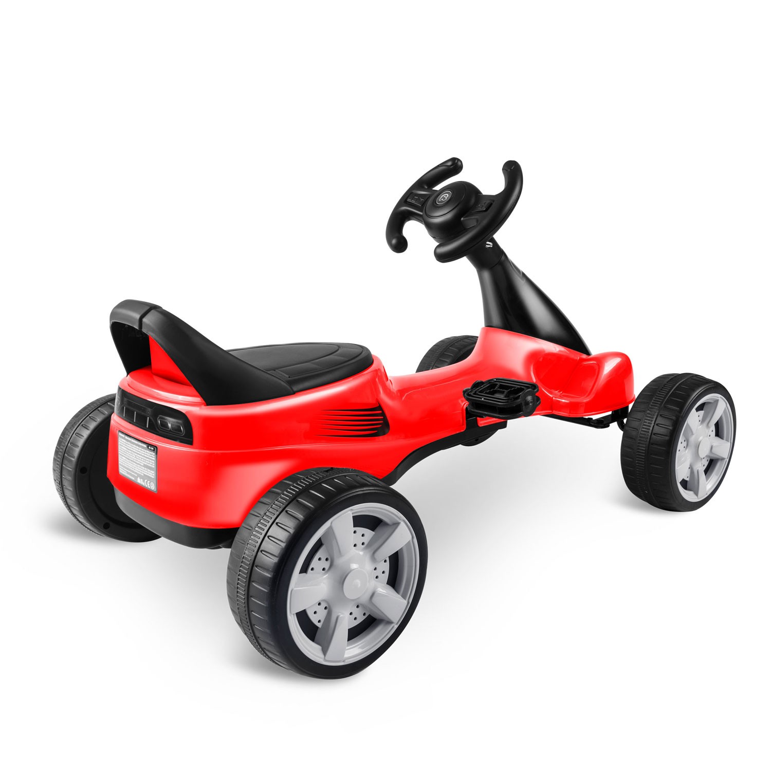 Laste pedaalidega gokart RK-595 punane - Image 4