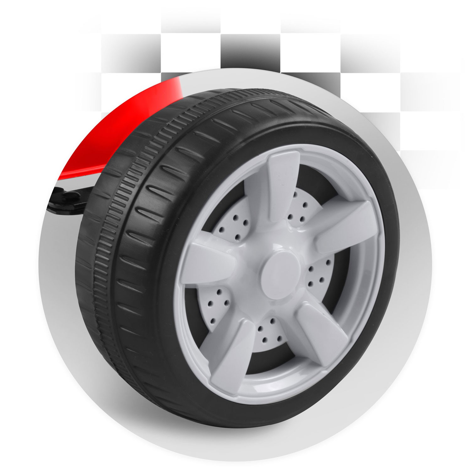 Laste pedaalidega gokart RK-595 punane - Image 9