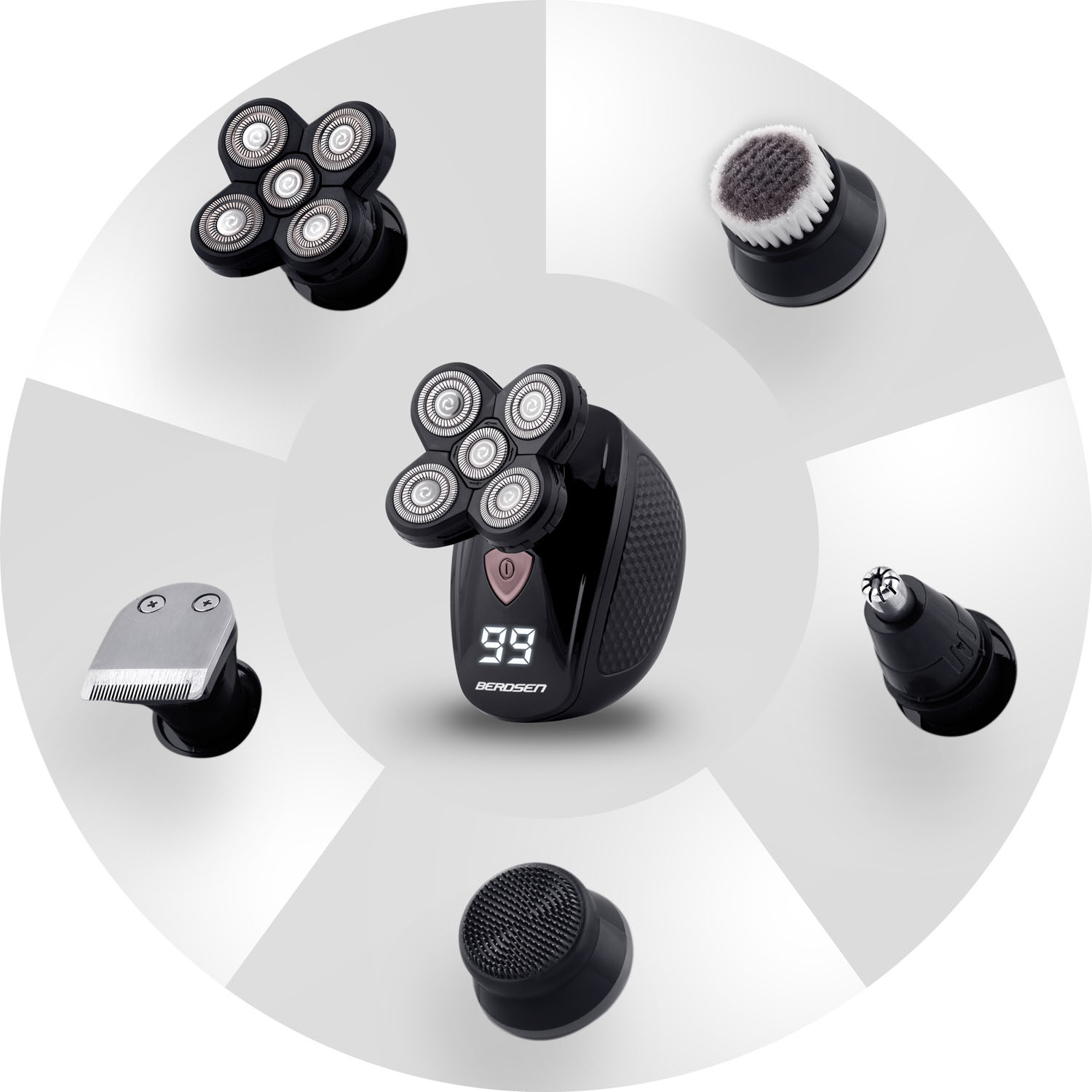 Berdsen BD-265 elektriline pardel must - Image 7