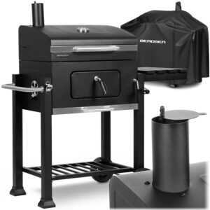 Berdsen BD-890 söegrill kaanega, must