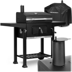 Berdsen BD-890 söegrill kaanega, must