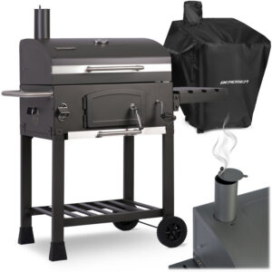 Berdsen BD-891 söegrill kaanega, must