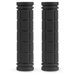 Mustad tõukeratta käepidemed, 2 tk.