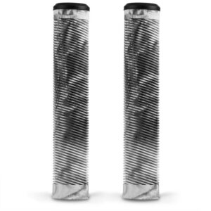 Tõukeratta käepidemed mustad ja valged 160 mm G3 2 tk