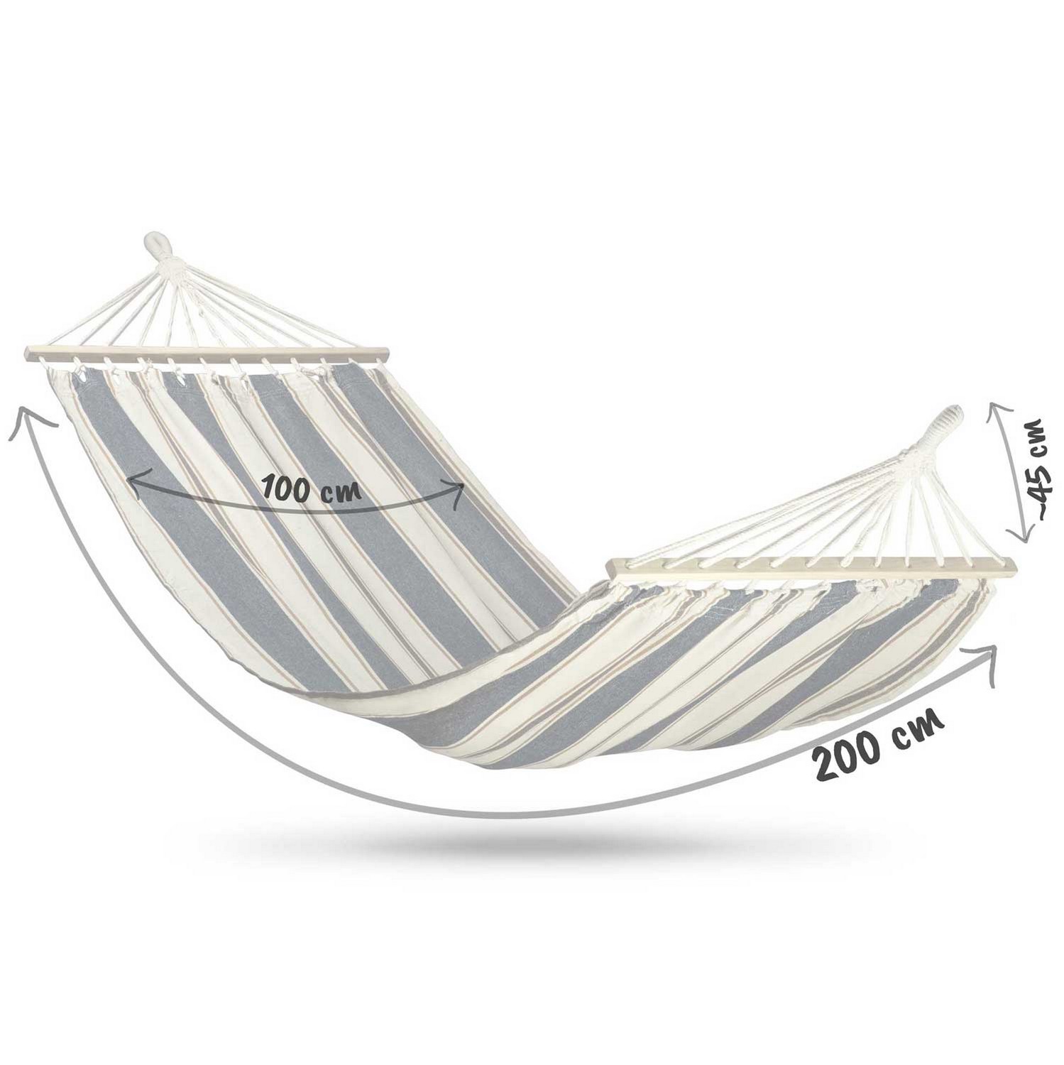 Bahama üheinimese aia võrkkiik valge ja sinine Sofotel - Image 7