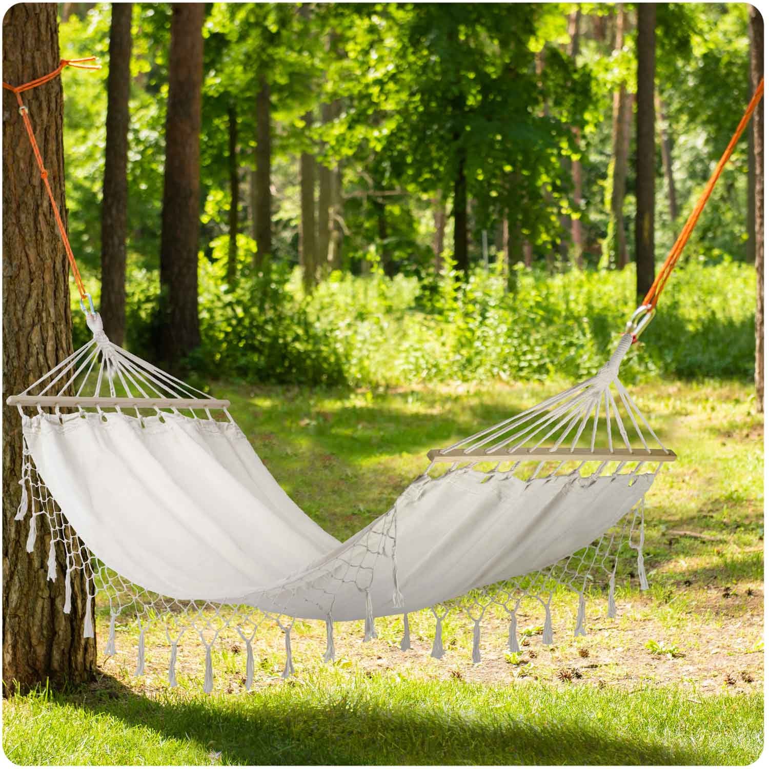 Toledo üheinimesevoodi aiavõrkkiik beež Sofotel - Image 9