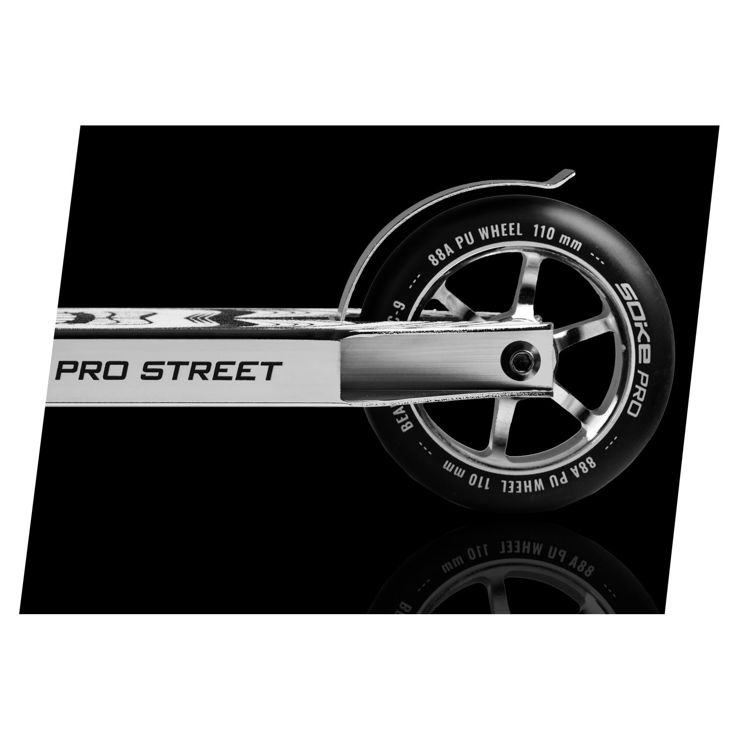 Soke PRO Street tõukeratta pidurid hõbedased - Image 3