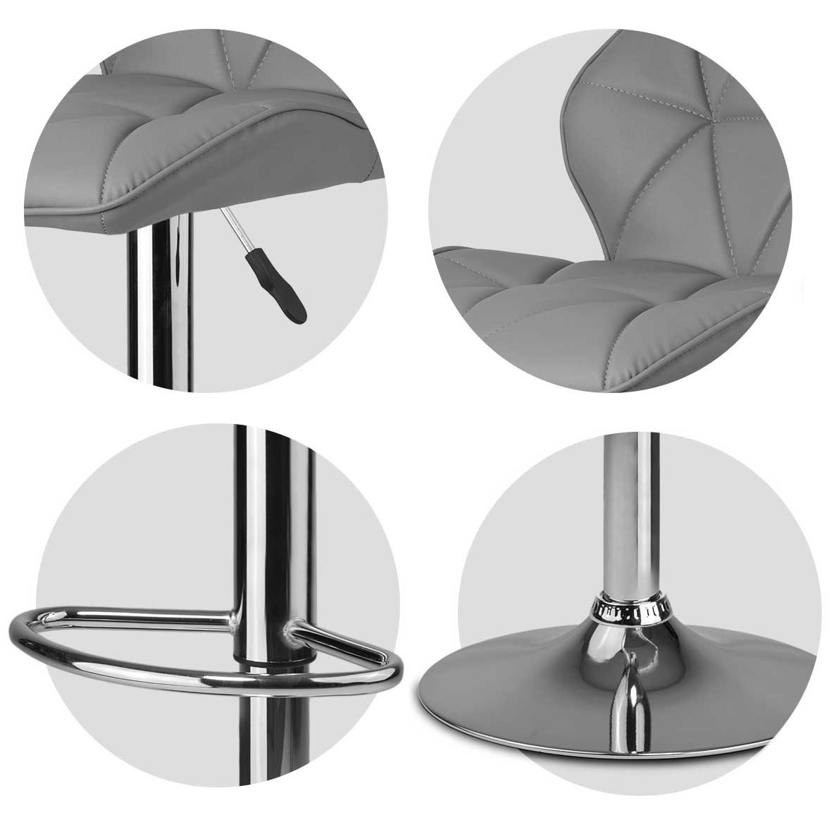 Castel baaritool seljatoega, hall - 2 tk - Image 6