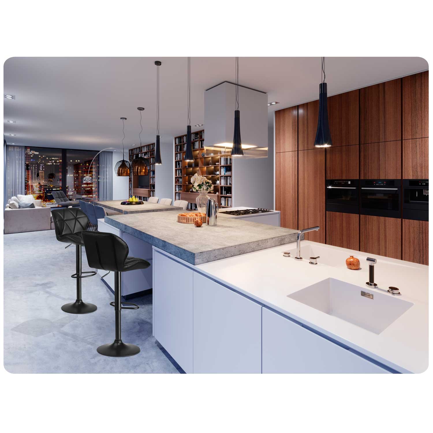 Castel baaritool seljatoega - 2 osa - must - Image 9