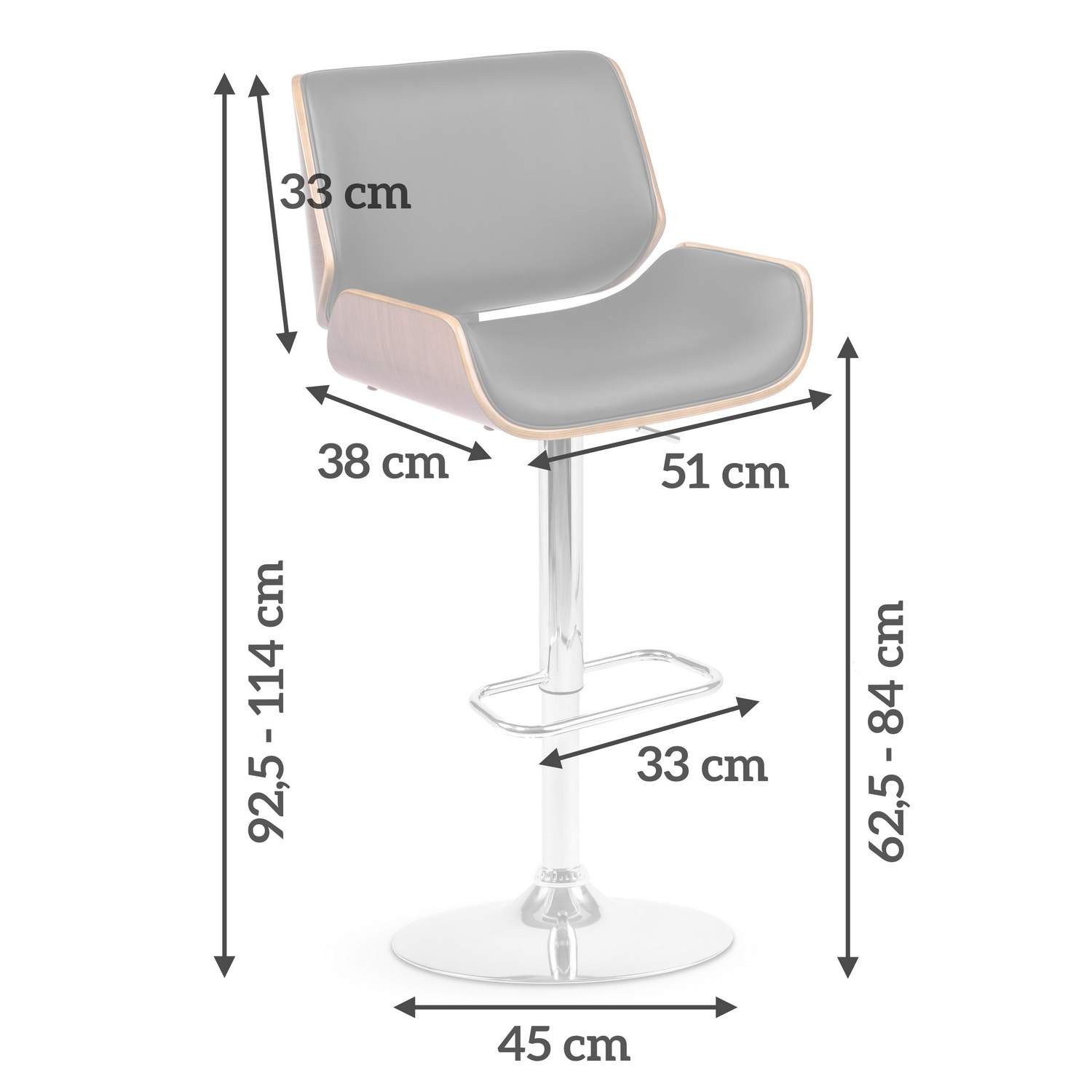 Sofotel Torri baaritool must - Image 13