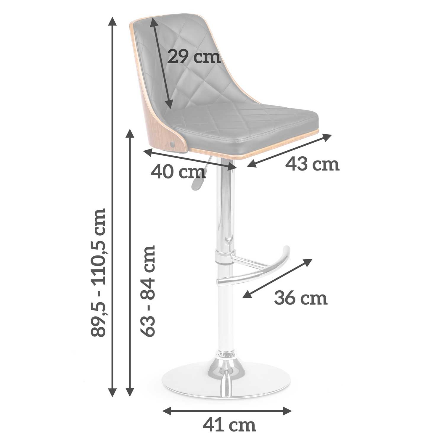 Sofotel Nocca baaritool must - Image 11