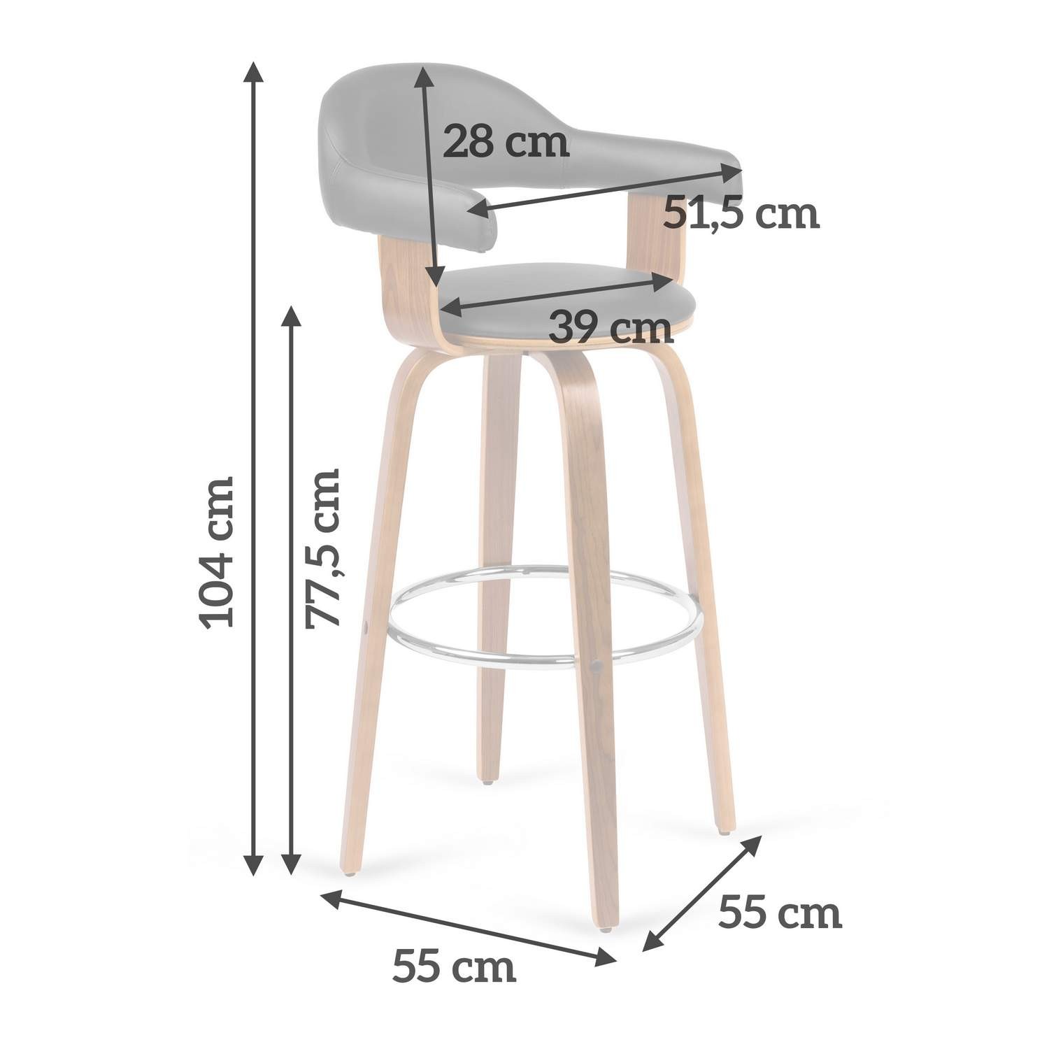 Sofotel Rosetto must baaritool - Image 8