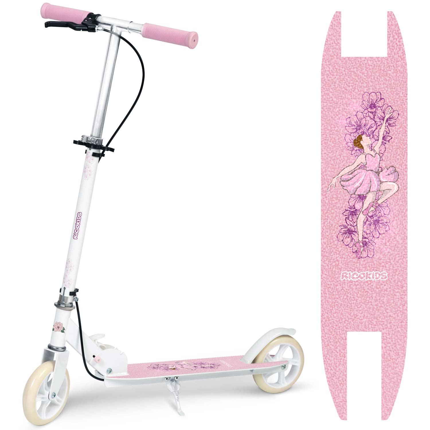 Ricokids Kodi Ballerina tõukeratas - Image 6