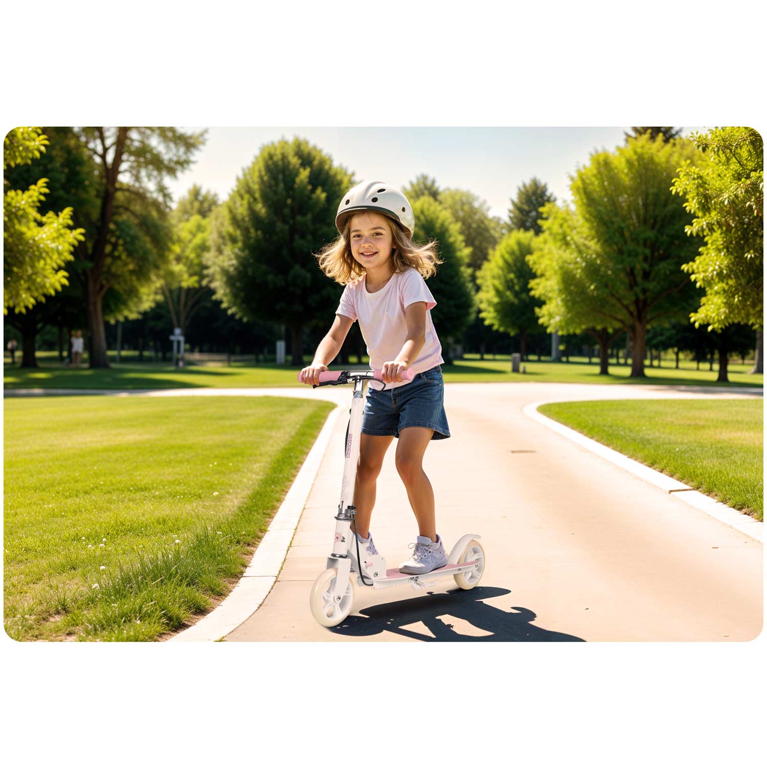 Ricokids Kodi Ballerina tõukeratas - Image 12