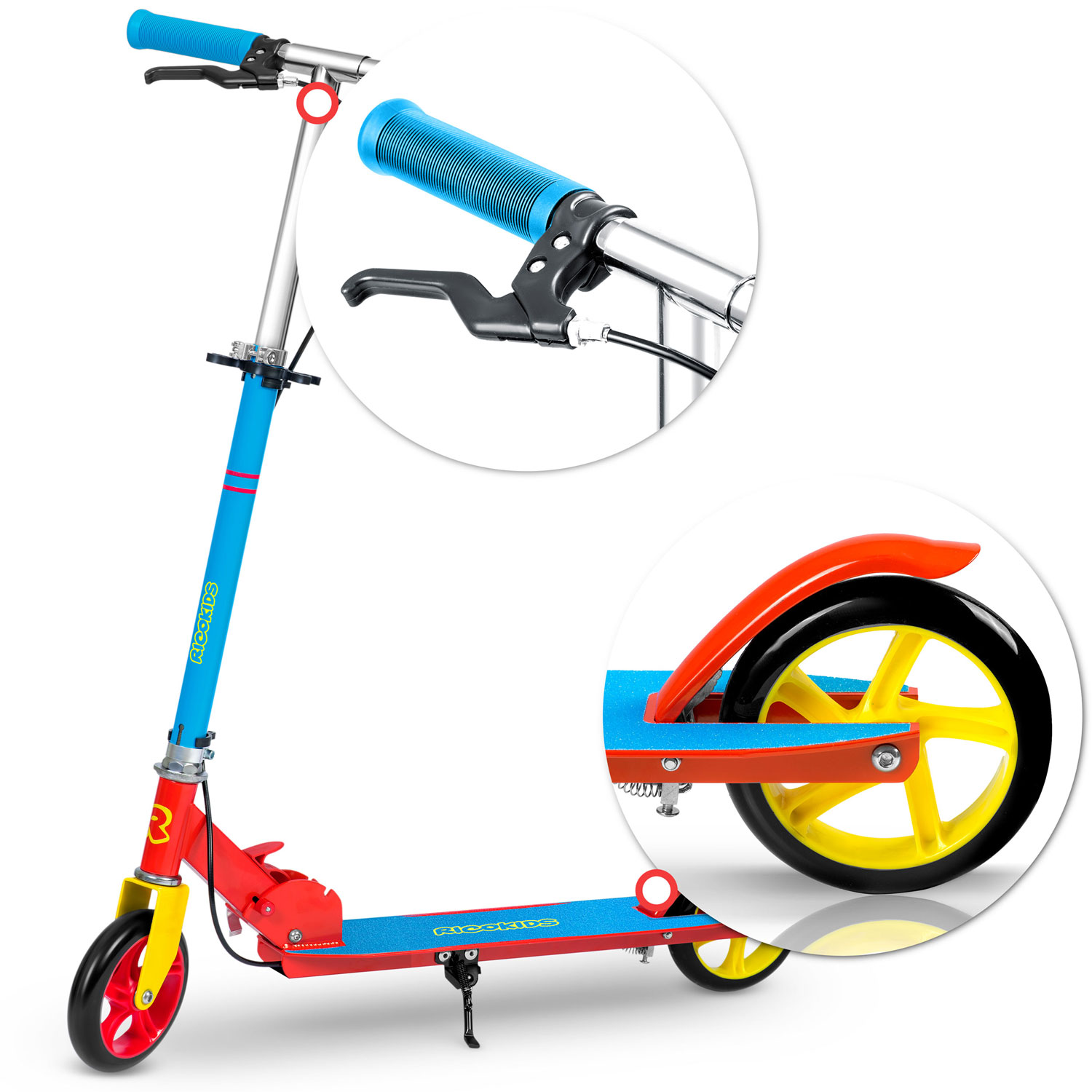 Kodi tõukeratas sinine ja punane Ricokids - Image 9