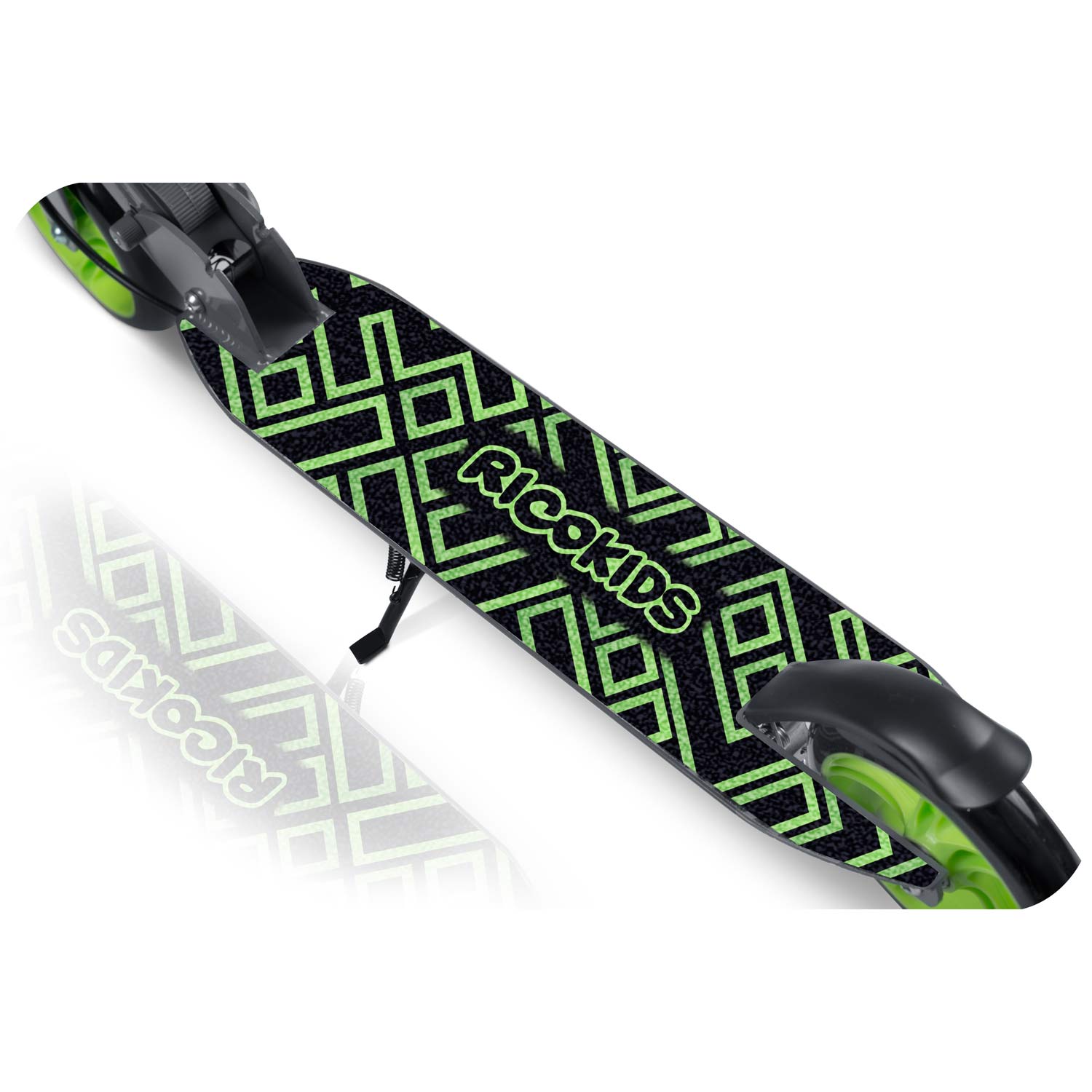 Ricokids Kodi tõukeratas hall ja roheline - Image 3