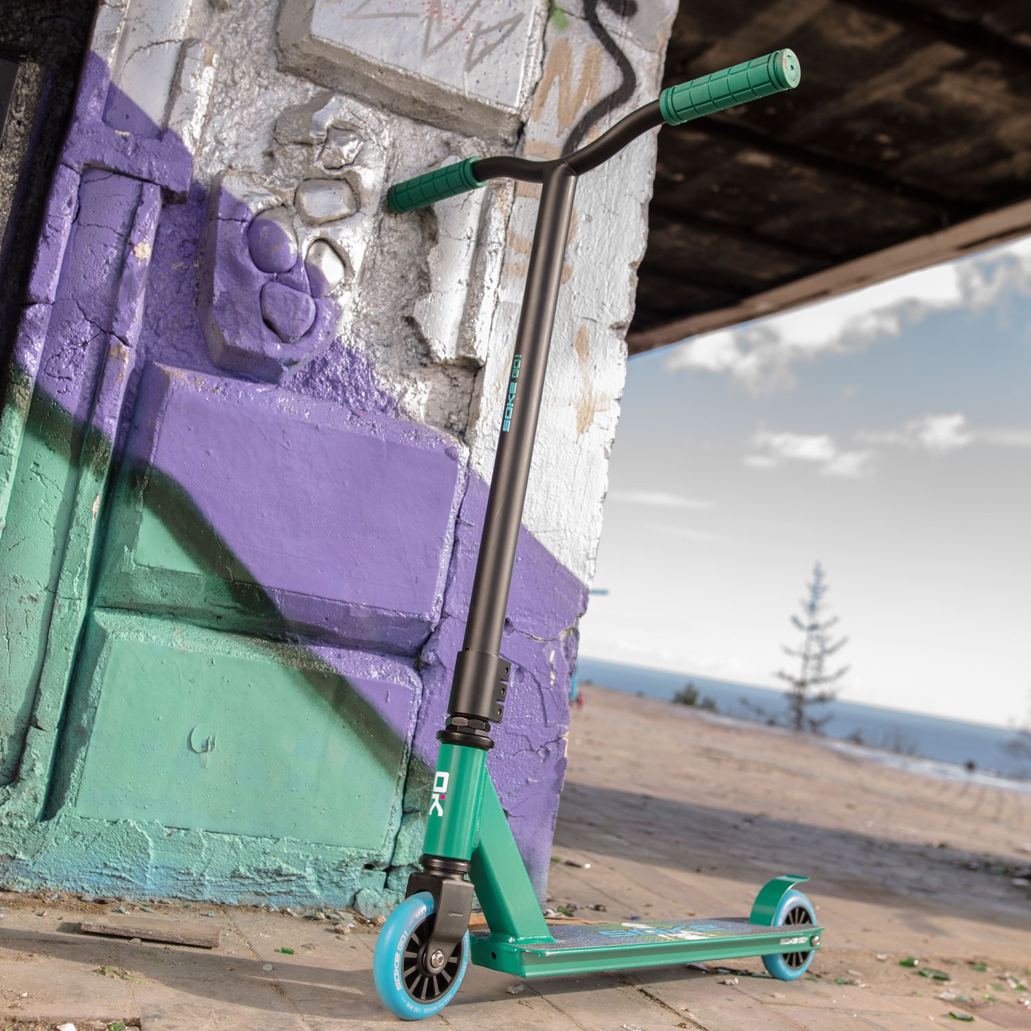 SOKE GO! trikitõukeratas roheline ja sinine - Image 6