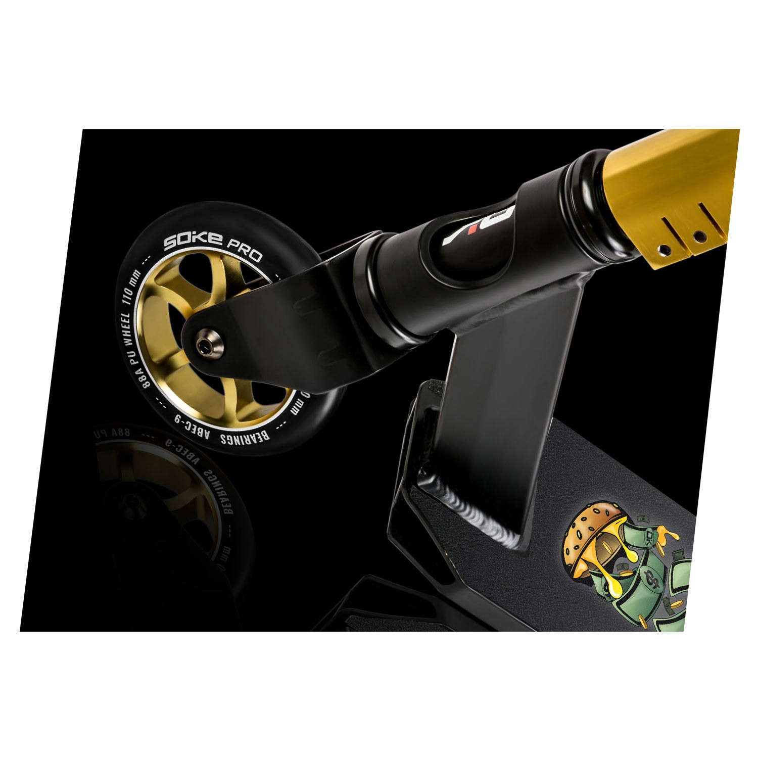 SOKE PRO kuldne tõukeratas - Image 3