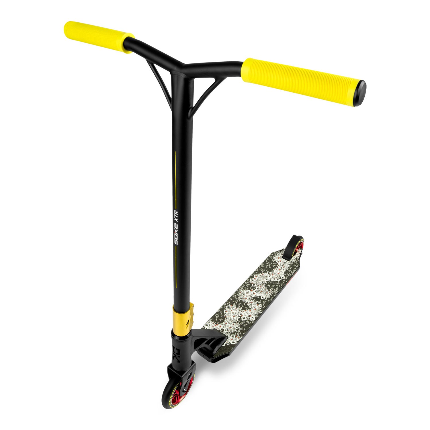 SOKE XTR trikitõukeratas must ja kollane - Image 10