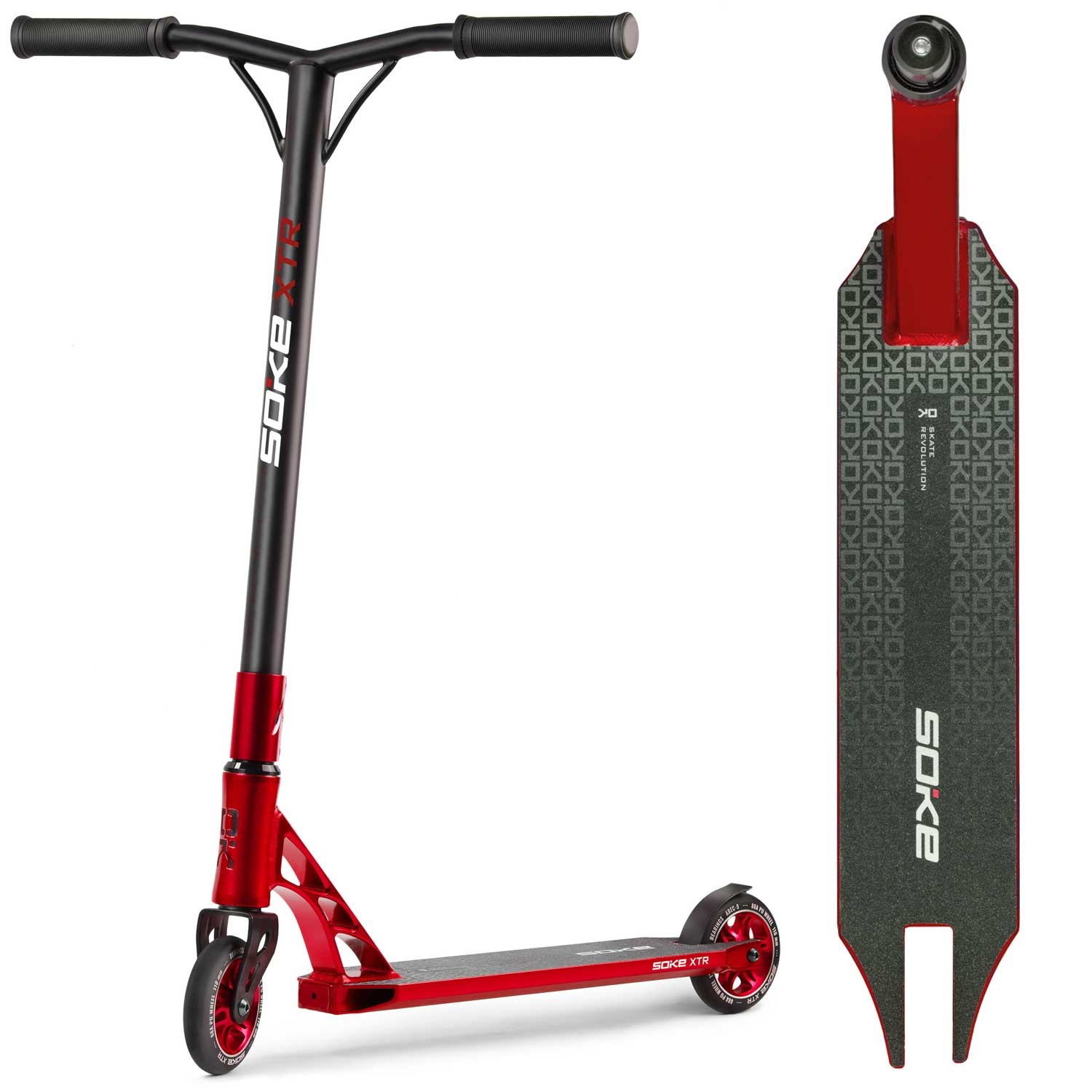 SOKE XTR punane tõukeratas - Image 4
