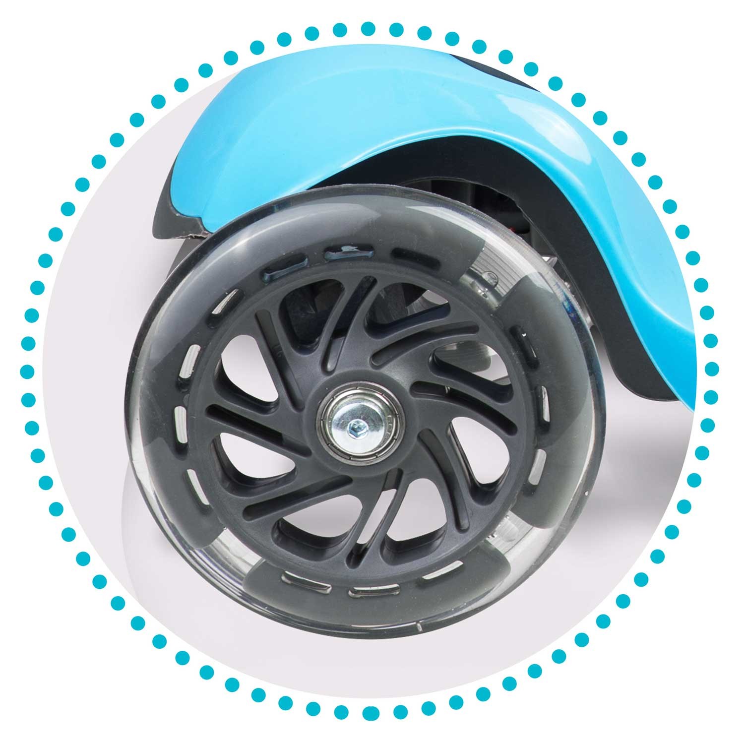 Ricokids Loco kolmerattaline tõukeratas - sinine - Image 7