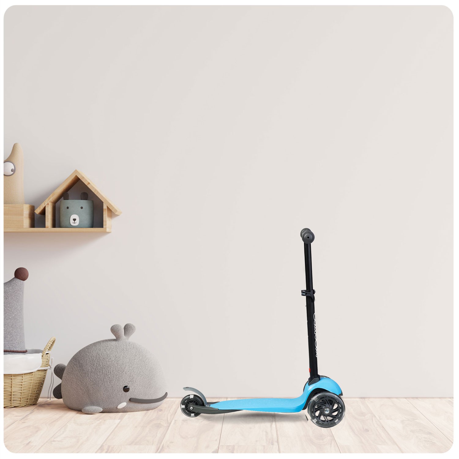 Ricokids Loco kolmerattaline tõukeratas - sinine - Image 10