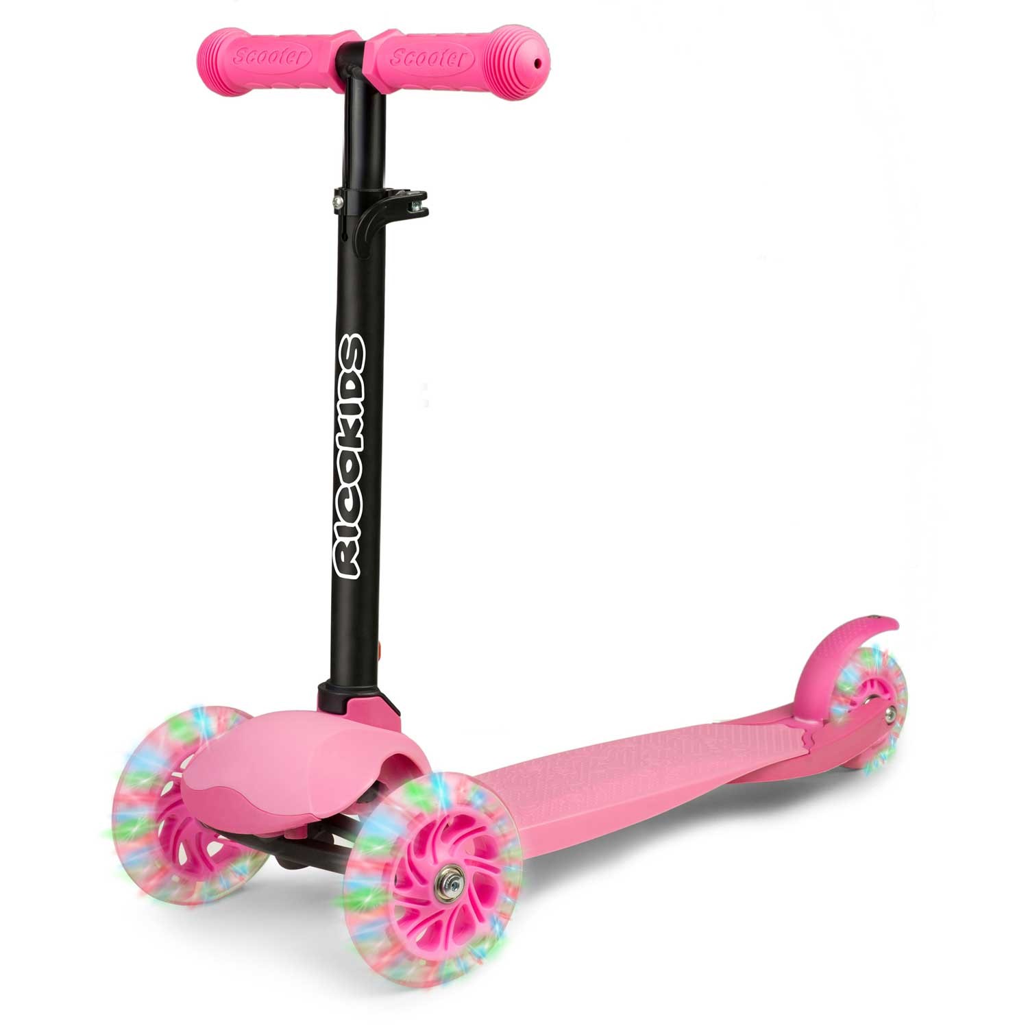 Ricokids Loco kolmerattaline tõukeratas - roosa - Image 2